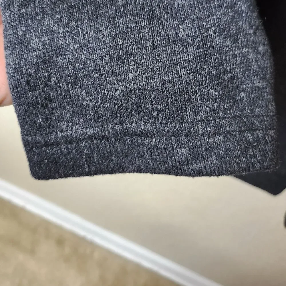 Robert Graham Kenwood Long Sleeve Quarter Zip Sweater Black Size M